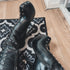Damen Plateau Overknee Stiefel mit Stiletto-Absatz und Nieten – Trendige High Heel Langschaft-Boots